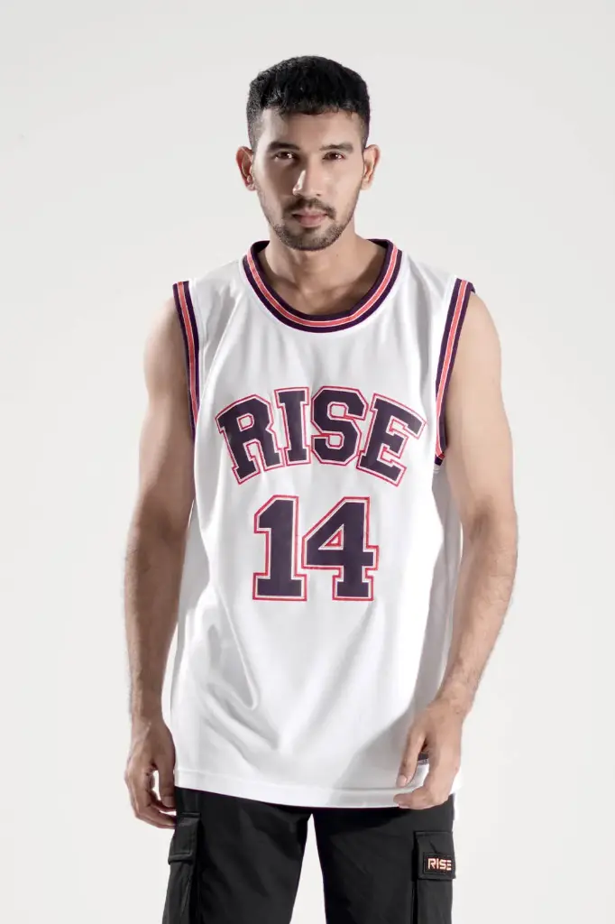 Mens Baseball Jersey (White)